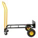 Hand Truck Dual Purpose 2 Wheel Dolly Cart And 4 Wheel Push Cart With Swivel Wheels 330 Lbs Capacity Heavy Duty Platform Cart For Moving/Warehouse/G_voghion.com