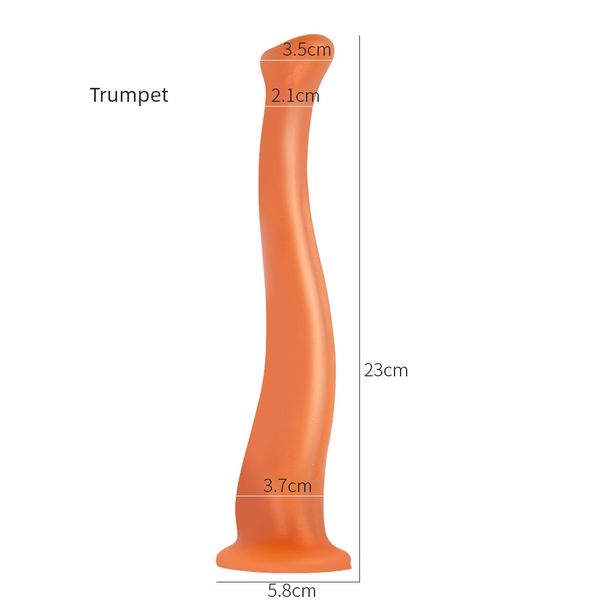 3.7 Cm4.9cm6.8cm Extra Large And Long Liquid Silicone Soft Artificial Profiled Dildos Butt Plug Chrysanthemum_voghion.com
