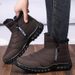 Snow Winter Thickened Fleece Lined Warm Versatile Comfortable Men's Boots_voghion.com