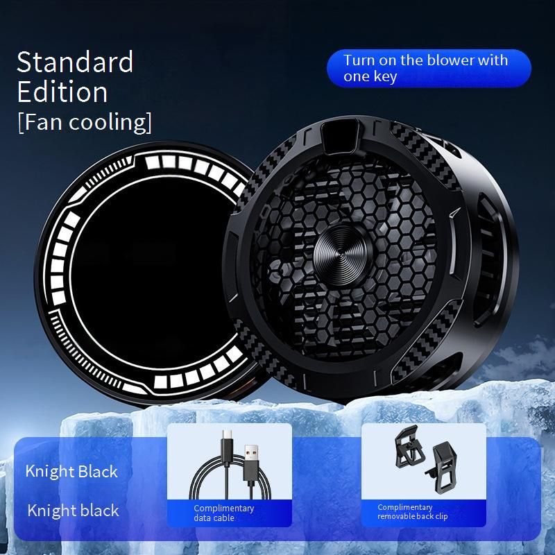 Semiconductor Phone Cooler - Magnetic Cooling Pad For Gaming (4℃-25℃ Adjustable ≤20dB)_voghion.com