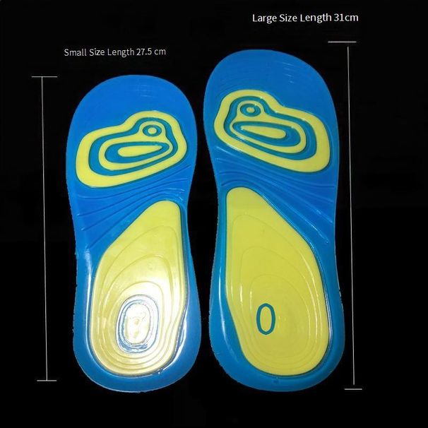 Solette ammortizzanti per addestramento militare, in silicone, di qualità per l'esportazione, morbide, per uomo e donna, da basket, taglia extra large_voghion.com