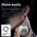 Magnetic 2-in-1 Travel Shaver With LED Display - Floating Dual Heads, USB-C Fast Charge, 60min Runtime, Ultra-Quiet (Mist Blue)_voghion.com