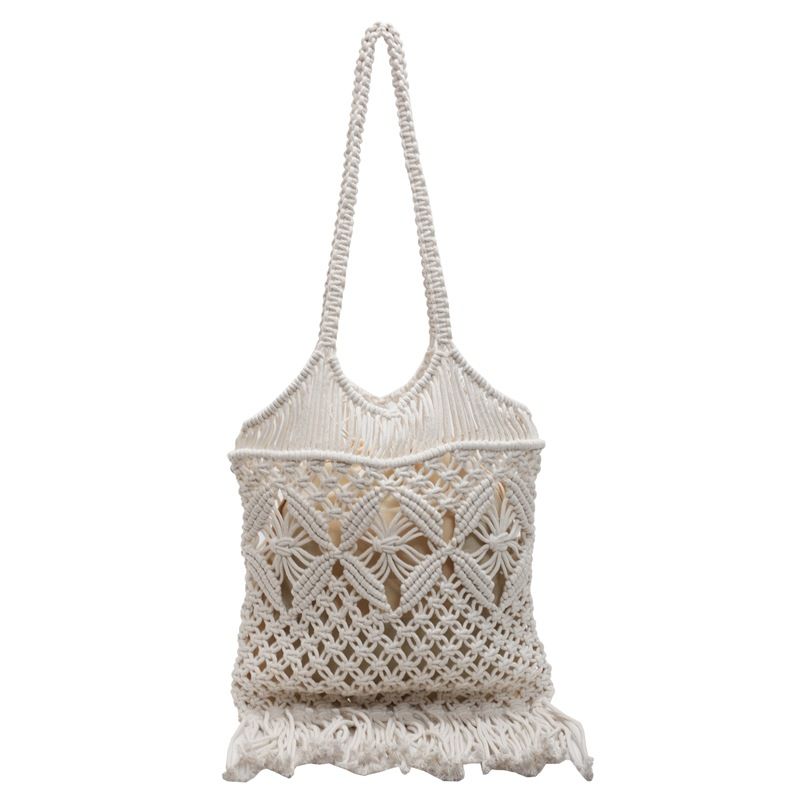 Borsa da spiaggia a tracolla da donna, piccola, con tracolla a mezzaluna, in tessuto Seaside Skeleton, borsa per cellulare_voghion.com