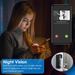 Wireless Smart Wi-Fi Video Doorbell Security Phone Doorbell Intercom Camera Two Way Audio Night Vision 1080P Motion Detection Battery Operated_voghion.com