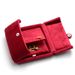 Double Opening Wedding Jewelry Box Set - Red Velvet Ring, Earring, Necklace & Bracelet Storage Organizer With Jewelry Bag_voghion.com