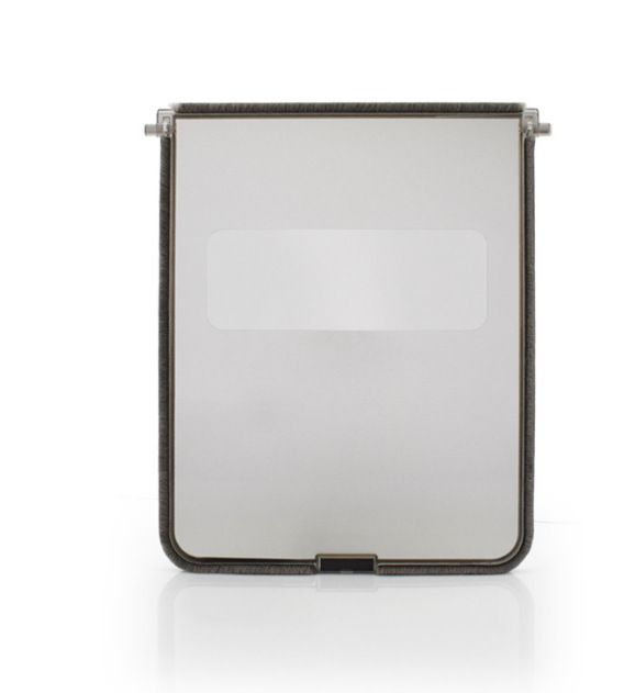 Supplies Pet Cat Blocker Cage Fence Hole Passage Two-Way Dog Door_voghion.com