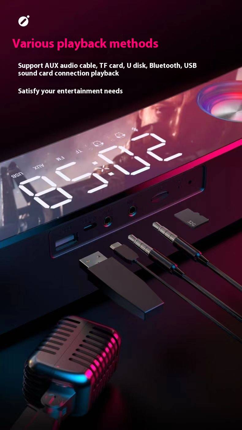 SH39 Wireless Bluetooth Multimedia Desktop Computer Audio_voghion.com