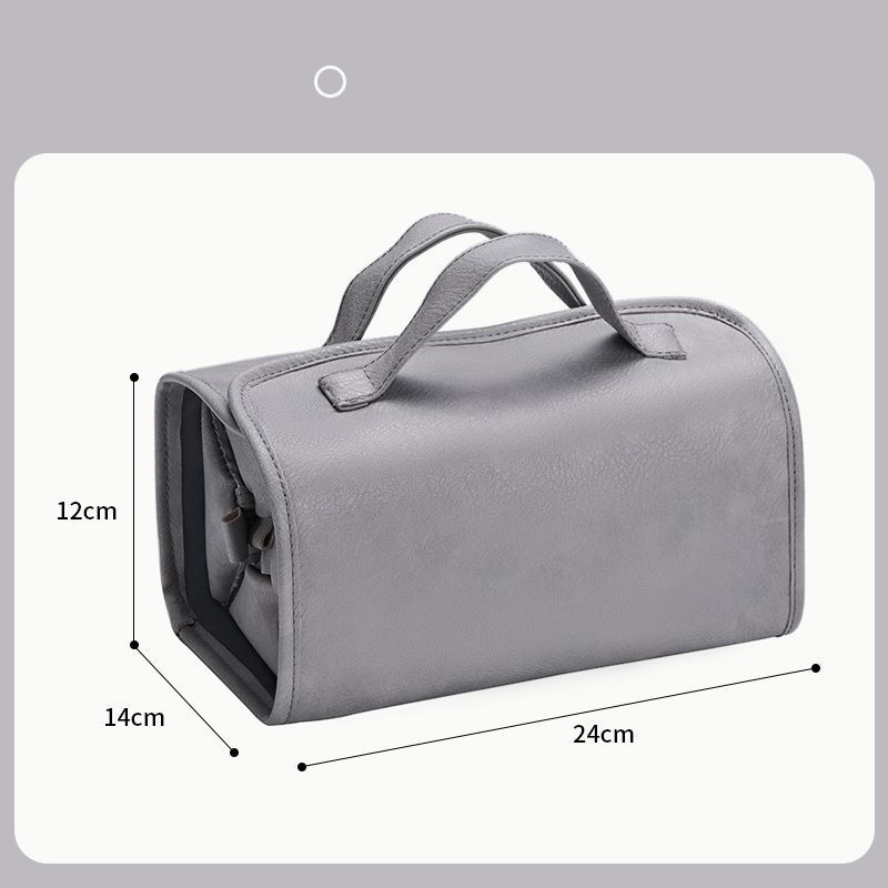 Großes Fassungsvermögen, wasserdicht, zum Aufhängen, Reise-Kulturtasche für Damen und Herren – tragbarer Kosmetik-Organizer mit mehreren Fächern für den täglichen Gebrauch_voghion.com