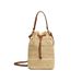 Damen Bucket Bag Gewebte Tasche Damenmode Bucket Bag Strohtasche Strand Schulter Umhängetasche_voghion.com