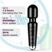 BackMassagerWomenPersonalVibrators,ExtendedRunningTime,QuietandWaterproof20Speeds8PatternBackfasciaGunMassager_voghion.com