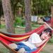 Outdoor Play Thickened Double Reinforced Anti-Tip Home Portable Tree-Tied Camping Nap Canvas Dormitory Hammock_voghion.com