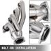 Exhaust Header Set 1 5/8' Exhaust Turbo Headers, Stainless Steel Exhaust Manifold Headers, Shorty Engine Conversion LS Swap Exhaust Headers For Che_voghion.com