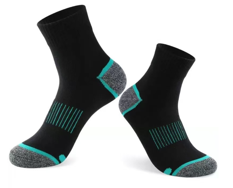 Men's outdoor mountaineering socks Wicking sweat autumn and winter mid-tube stockings cycling basketball socks_voghion.com
