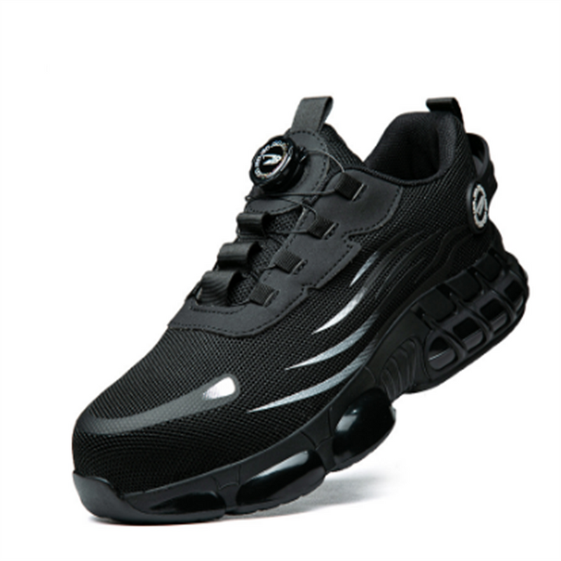 Anti-lek werkschoenen voor heren, slijtvast, antislip, lichtgewicht, ademend, stalen neuzen, werkschoenen met beschermende zool, maat 36-50_voghion.com