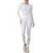 Women's Seamless Thermal Base Layer Set - Winter Skiing, Running & Outdoor Sports - Breathable & Warm Activewear (Multiple Colors & Sizes)_voghion.com