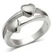 TK398 - High polished (no plating) Stainless Steel Ring with No Stone_voghion.com