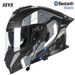 3C-Certified Modular Motorcycle Helmet – Flip-Up Full Face & 3/4 Helmet With Dual Visors & Bluetooth, Lightweight ABS Shell (S-3XL)_voghion.com