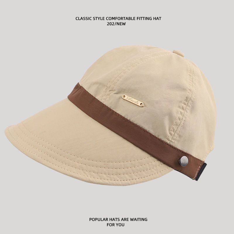 Ruth Same Style For Women Korean Version No Makeup Versatile Sunshade Fisherman Hat Spring Summer Large Head_voghion.com