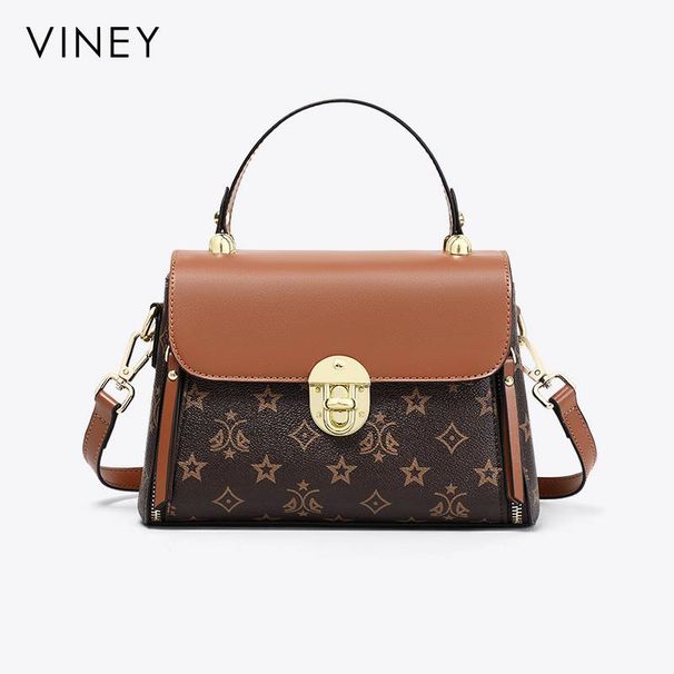 Bolsa VINEY Feminina Nova 2025 Bolsa Feminina Bolsa Carteiro Bolsa de Mão Leve de Alta Qualidade Bolsa de Namorada de Luxo Presente de Aniversário_voghion.com
