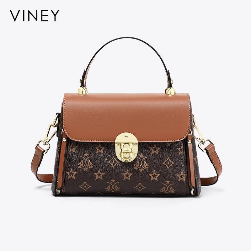 VINEY Bag Female New 2025 Women's Bag Messenger Bag Handbag High-end Light Luxury Girlfriend Bag Birthday Gift_voghion.com