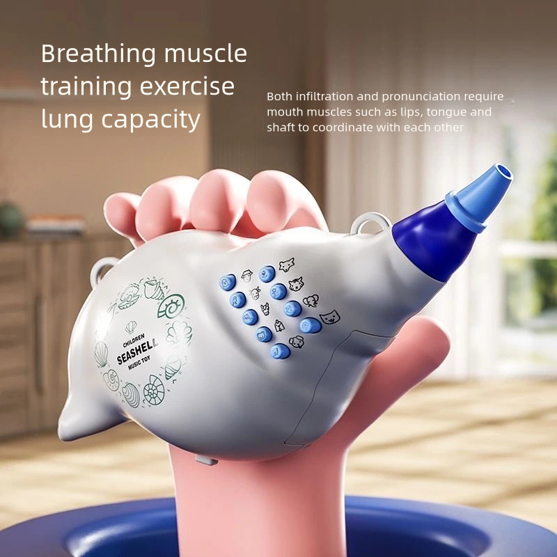 Little Conch, A Children's Educational Toy That Plays Music, Imitates Animal Sounds And Promotes Parent - Child Interaction_voghion.com