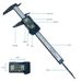 150mm 100mm Electronic Digital Caliper Carbon Fiber Dial Vernier Caliper Gauge Micrometer Digital Ruler Measuring Tool_voghion.com