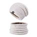 Wint And Scarf Set For Women Outdoor Cold-Proof Warm Knitted Hat With Fleece Ear Protection Pullov Beanie_voghion.com