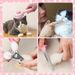 8-Piece Grooming Set Nail Clippers And Files Flea Comb Pet Shedding Brush Silicone Toothbrush Labelable_voghion.com
