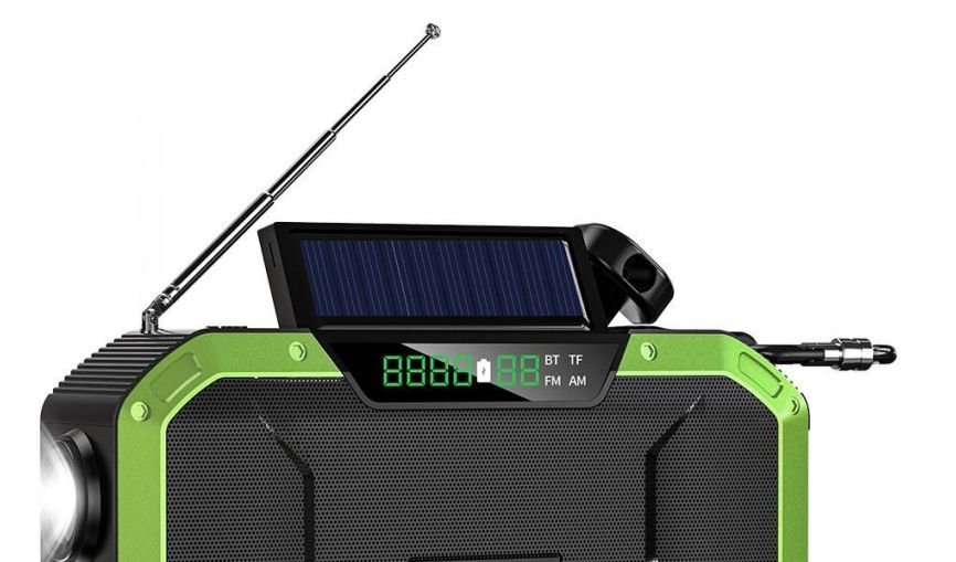 Radio Emergency Multi functional Hand cranked Generator Outdoor Disaster Prevention Radio Solar Powered Radio_voghion.com