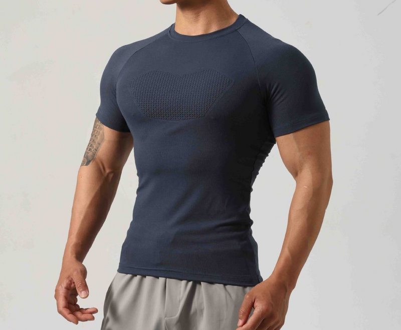 Mallas deportivas súper elásticas para hombre, cómodas, transpirables y absorbentes._voghion.com