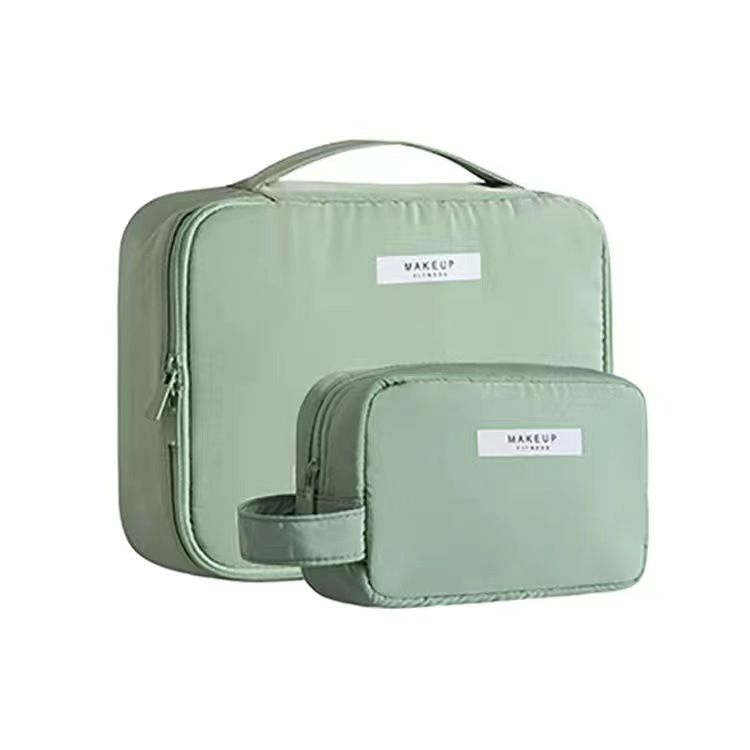 Bolsos de mujer Bolsa de viaje para cosméticos Bolsa de almacenamiento de cosméticos de gran valor Caja portátil de gran capacidad Bolsa de almacenamiento de brochas de maquillaje Impermeable_voghion.com