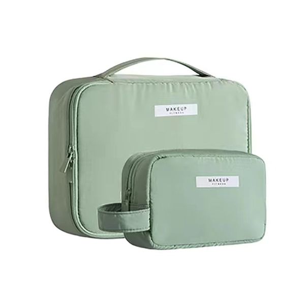Bolsos de mujer Bolsa de viaje para cosméticos Bolsa de almacenamiento de cosméticos de gran valor Caja portátil de gran capacidad Bolsa de almacenamiento de brochas de maquillaje Impermeable_voghion.com