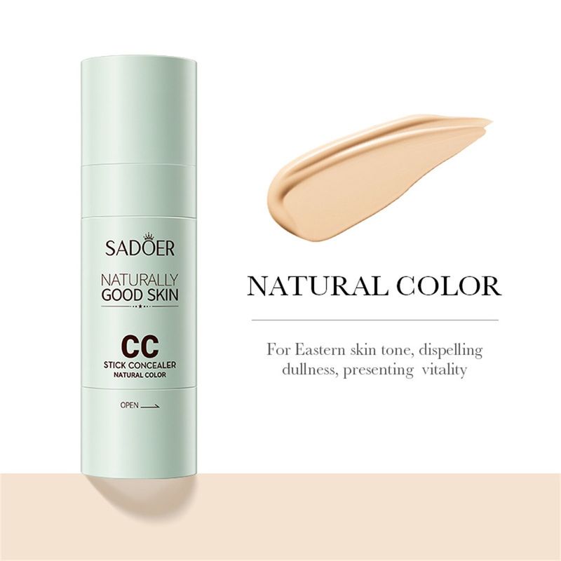 Air Cushion CC Concealer Stick Gesichtsaufhellendes BB-Make-up Langanhaltende kosmetische Basiscreme_voghion.com