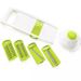 multi-function vegetable cutter artifact 5-piece grater grater grater potato shredder_voghion.com