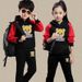 Boys' 2023 New Mid size Children's Sports Sweater Two piece Set for Boys Spring and Autumn Season Korean_voghion.com