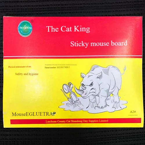 Sticky Mouse Board 1pc Nu Catsan King Mouse Board Grote Muis Stickers Muizenvalbord Krachtig_voghion.com