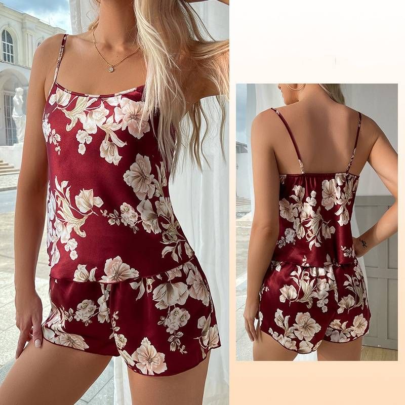 Women's Sleepwears  Autumn Women's Pajamas Sexy Home Clothes Two Piece Suits Multiple Colors Optional_voghion.com