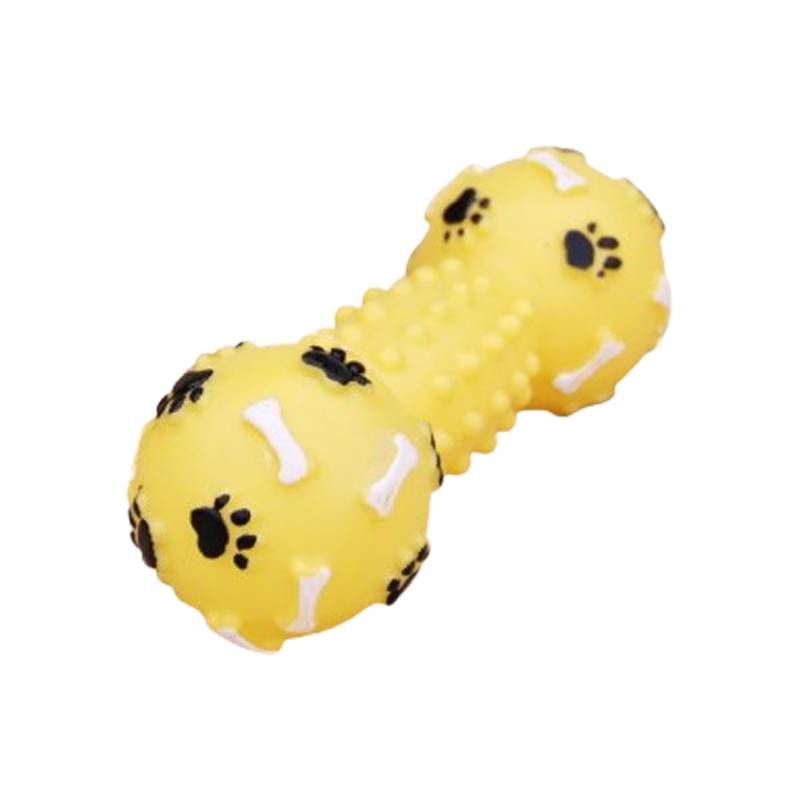 Jouets pour chiens avec haltères et fournitures pour animaux de compagnie_voghion.com