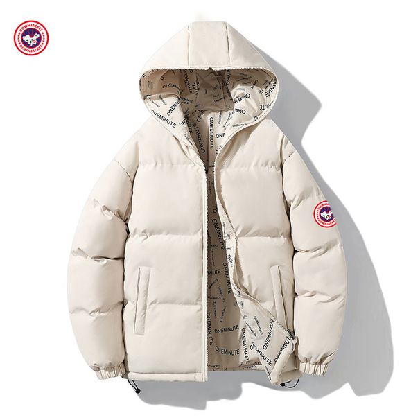 Reversible Quilted Jacket, Men's Double-Faced Thick Padded Coat With China Map 002, Winter Parka For Europe And America_voghion.com