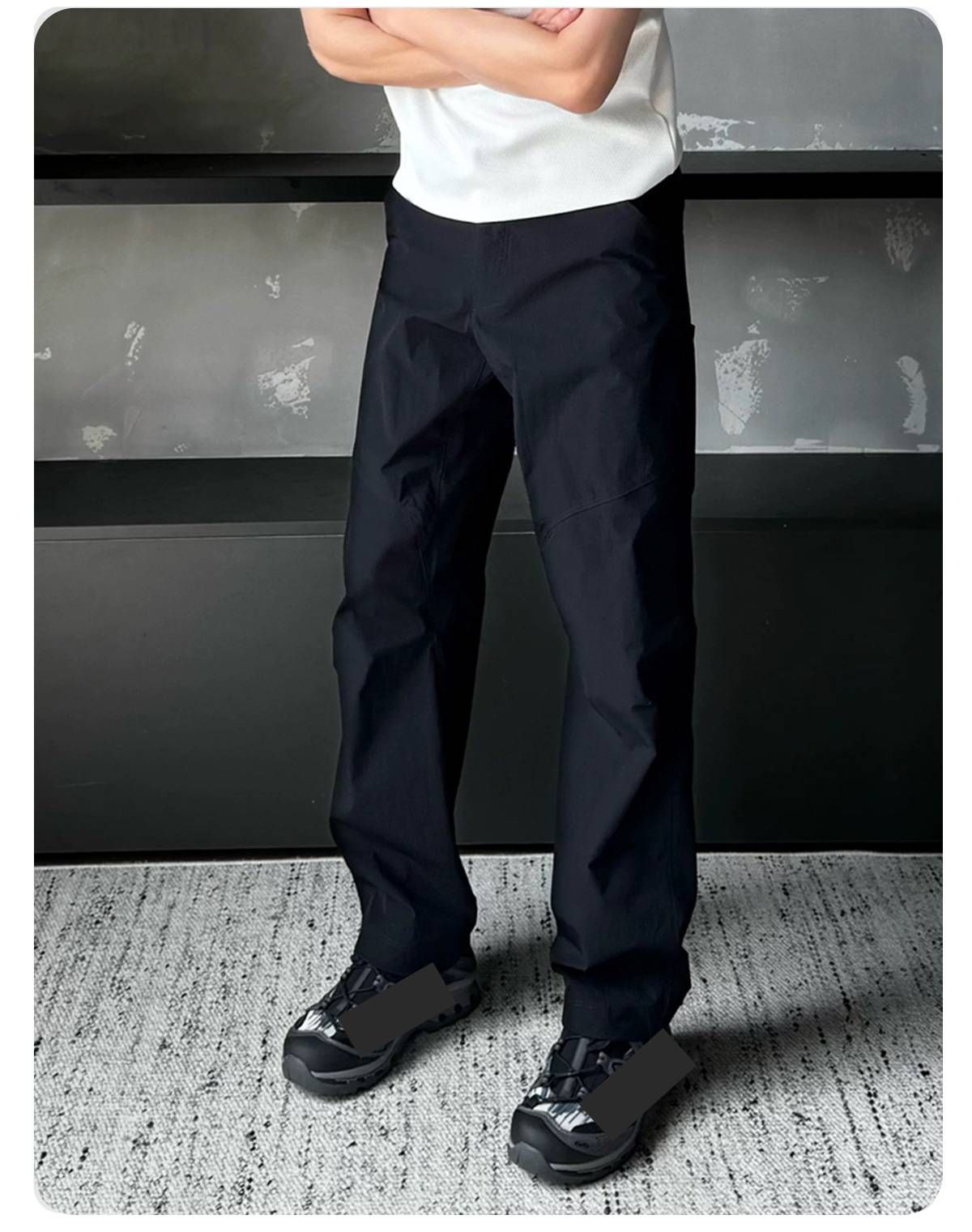 Leichte Herren-Wanderhose – Schnelltrocknende Stretch-Outdoorhose (Schwarz/Olivgrün/Anthrazit/Stein)_voghion.com