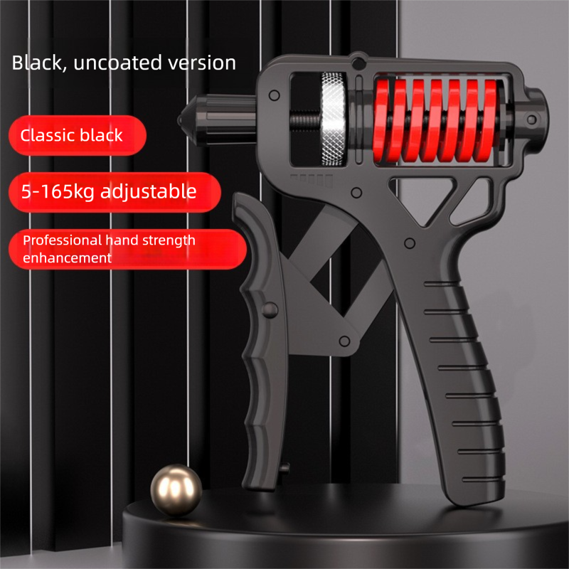 Griffkraftverstärker mit elektronischem Zähler, verstellbar, professionell, aus Kohlenstoffstahl, für Armmuskeltraining, Handgelenksstärkung, Herren_voghion.com