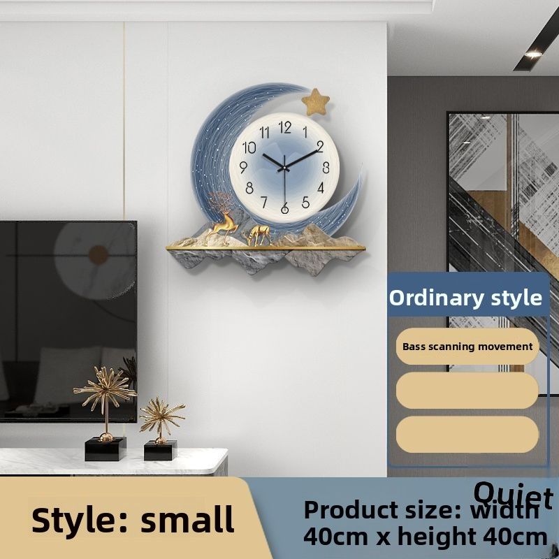 Horloge de luxe moderne et minimaliste pour salon, maison, mode, restaurant, décoration créative, célébrité Internet_voghion.com