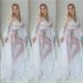 Women's skirt slim super fairy mesh long skirt dress large size maternity long skirt_voghion.com