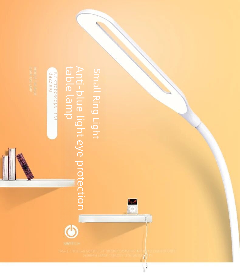 206 new led clip table lamp bedside table lamp desk student learning eye protection table lamp bedroom table lamp_voghion.com