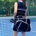 Portable Fitness Oxford Cloth Tennis Racket Unisex Shoulder Badminton Pickleball Bag_voghion.com