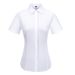 Premium Cotton Women’s Short-Sleeve Shirt – Wrinkle-Free Business Blouse For Office & Casual Wear (Multiple Colors & Sizes)_voghion.com