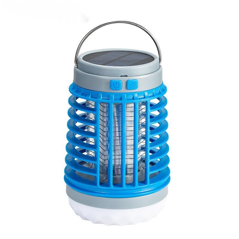 3-in-1 Solar Mosquito Lamp - EU Certified, Waterproof Camping Light & Flashlight For Garden/Patio_voghion.com