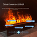 Home 3D Atomized European Style Embedded Electronic Fireplace Simulated Flame Internet Celebrity TV Decorative Cabinet_voghion.com