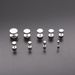 Hot Selling Simple Fashion Personality Trend Titanium Steel Barbell Earrings For Men And Women Round Disc_voghion.com