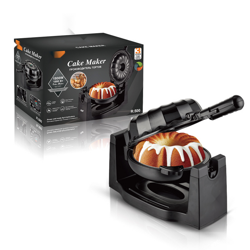 RAF European Flip Bread Multifuncional Doméstico Bolo Café da Manhã Máquina de Padaria_voghion.com